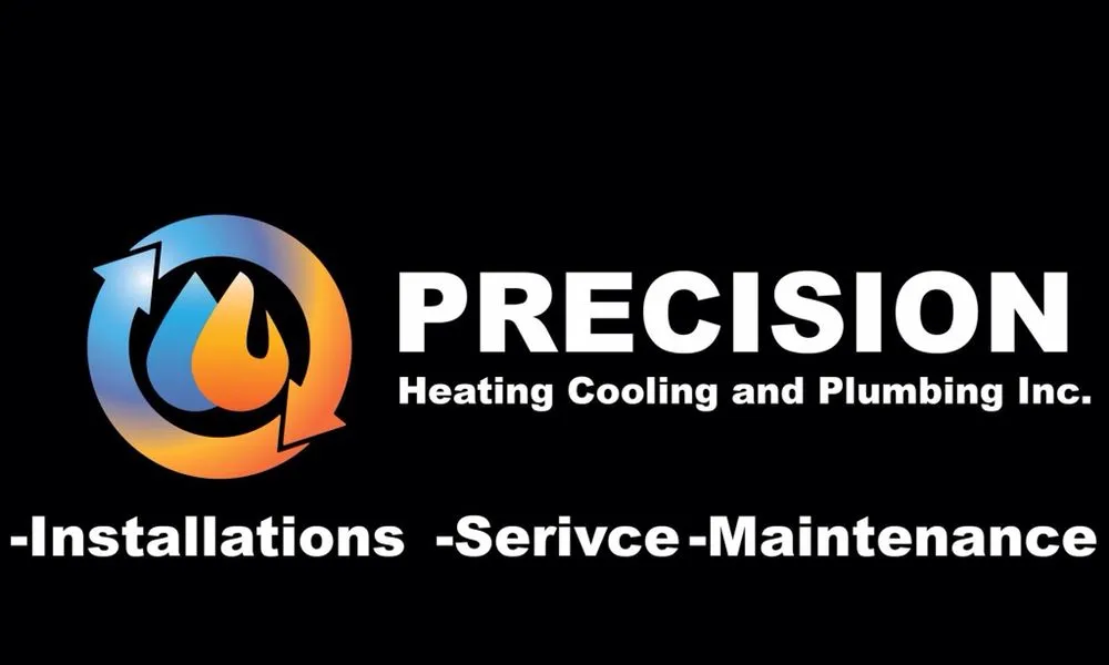 Slide of Precision heating cooling and plumbing
