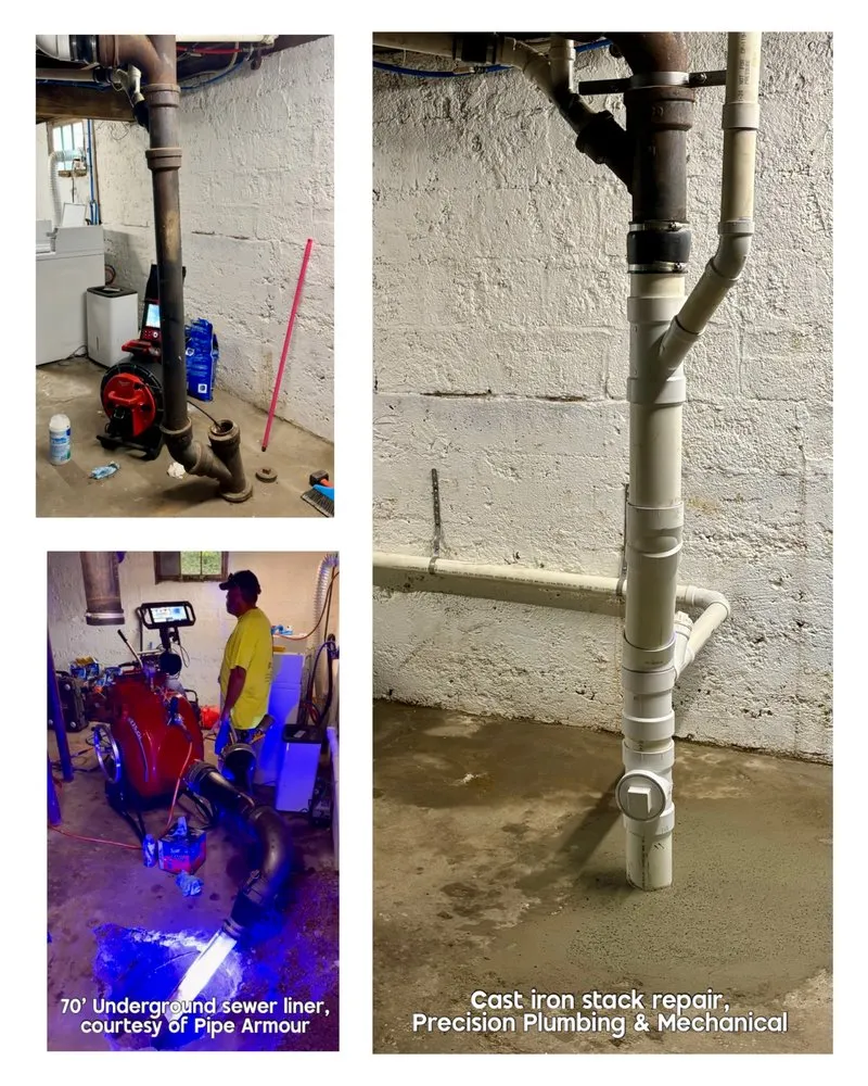 Slide of Precision Plumbing and Mechainical