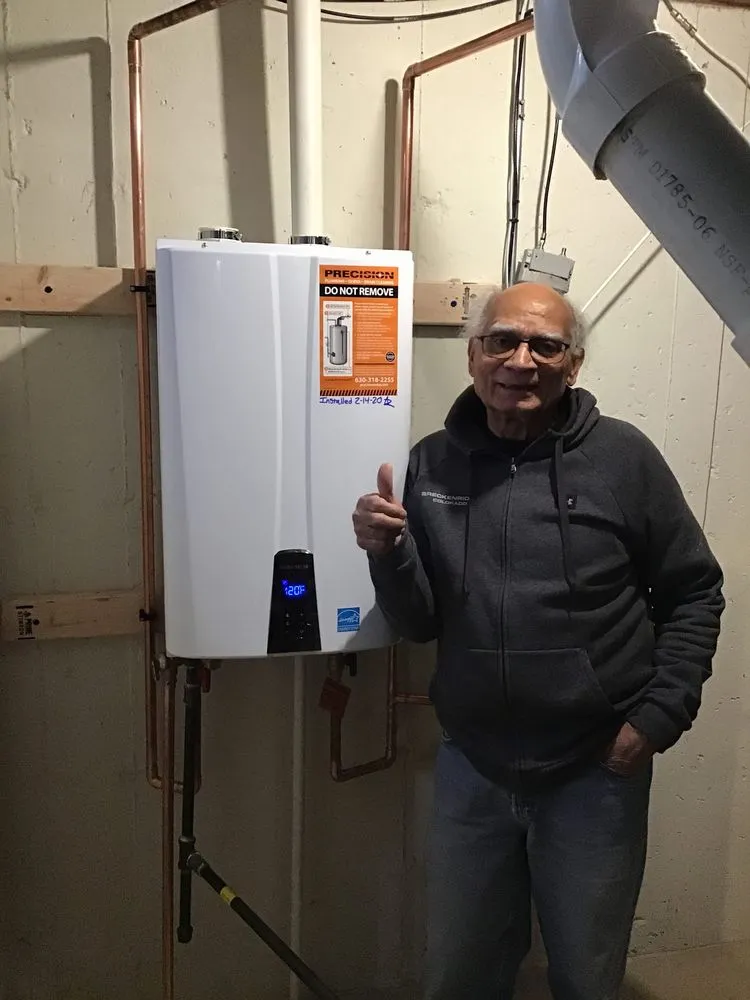 Slide of Precision Today Plumbing Heating Cooling Electrical