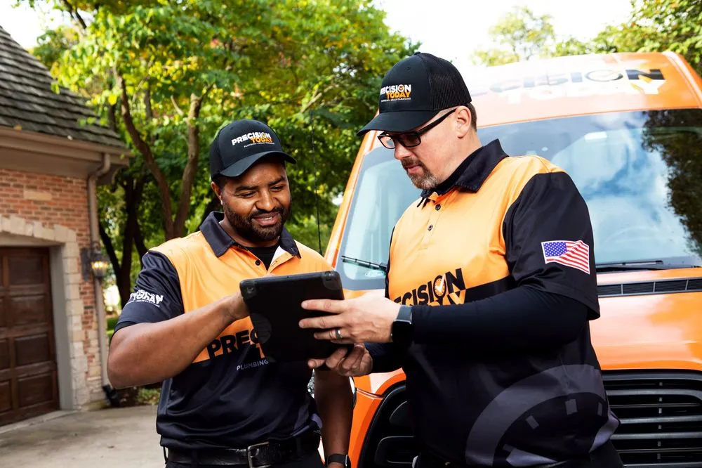 Slide of Precision Today Plumbing Heating Cooling Electrical