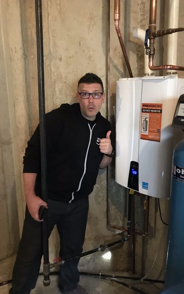 Slide of Precision Today Plumbing Heating Cooling Electrical