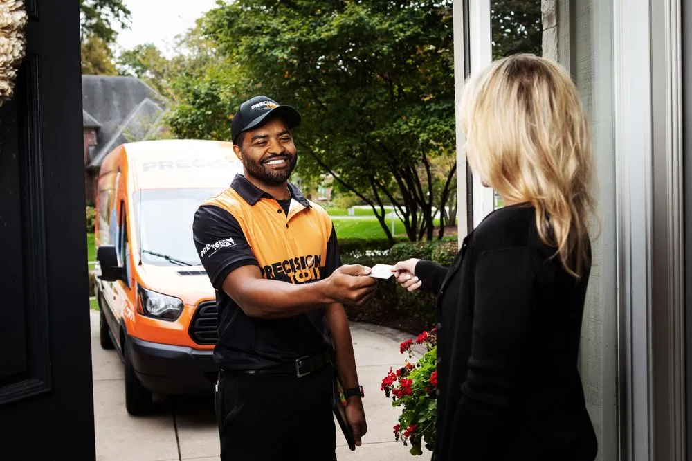 Slide of Precision Today Plumbing Heating Cooling Electrical