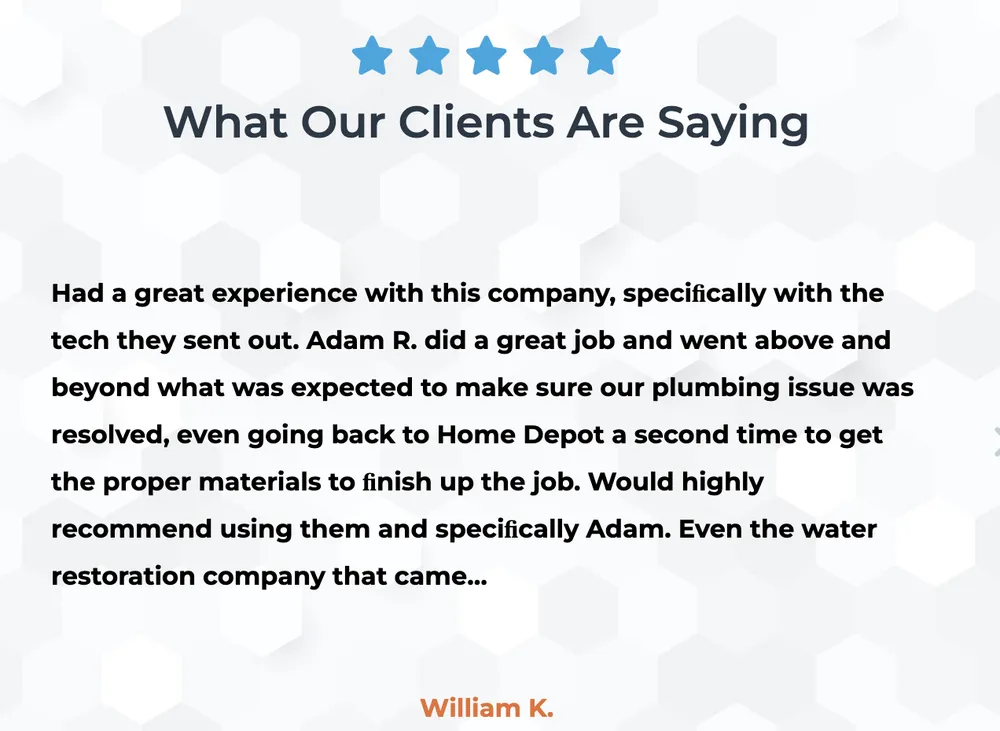 Slide of Precision Today Plumbing Heating Cooling Electrical