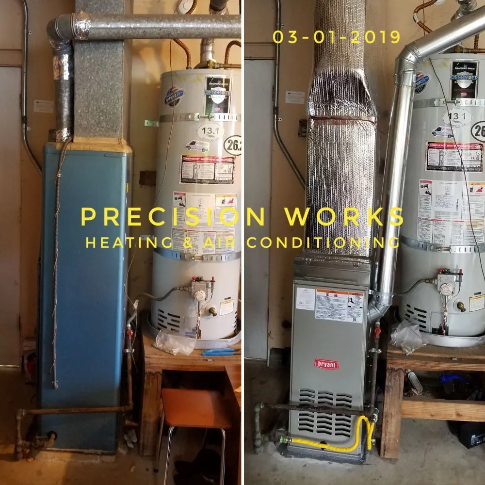 Slide of Precision Works Air Conditioning & Heating