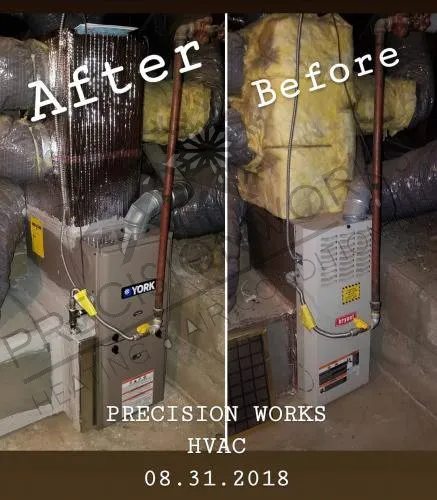 Slide of Precision Works Air Conditioning & Heating