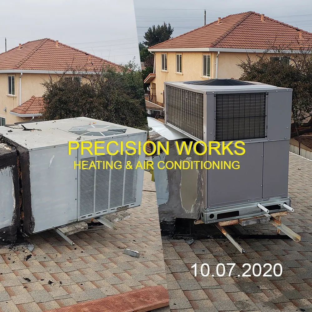 Slide of Precision Works Air Conditioning & Heating