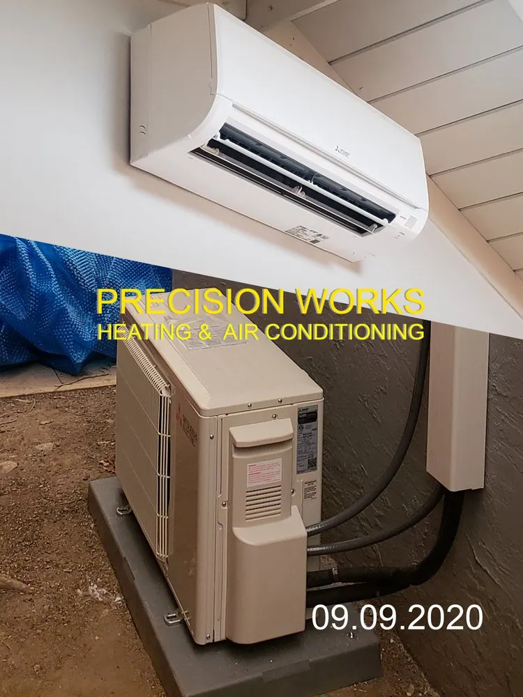 Slide of Precision Works Air Conditioning & Heating