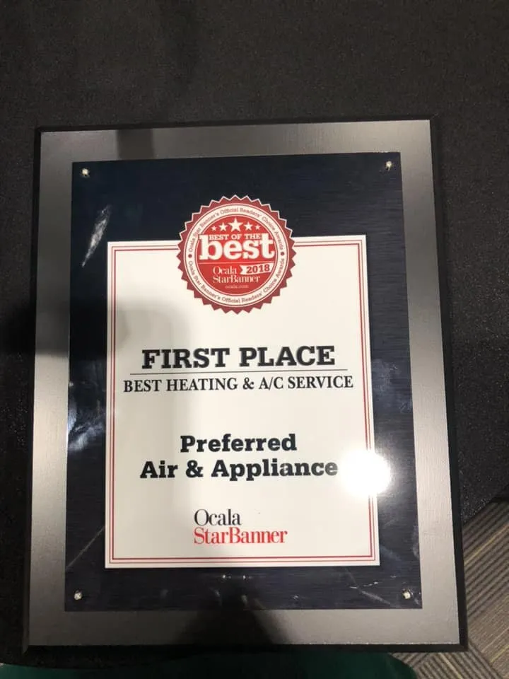 Slide of Preferred Air & Appliance