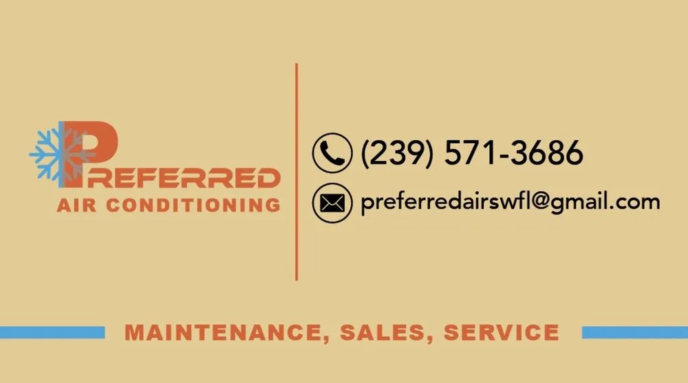 Slide of Preferred Air Conditioning