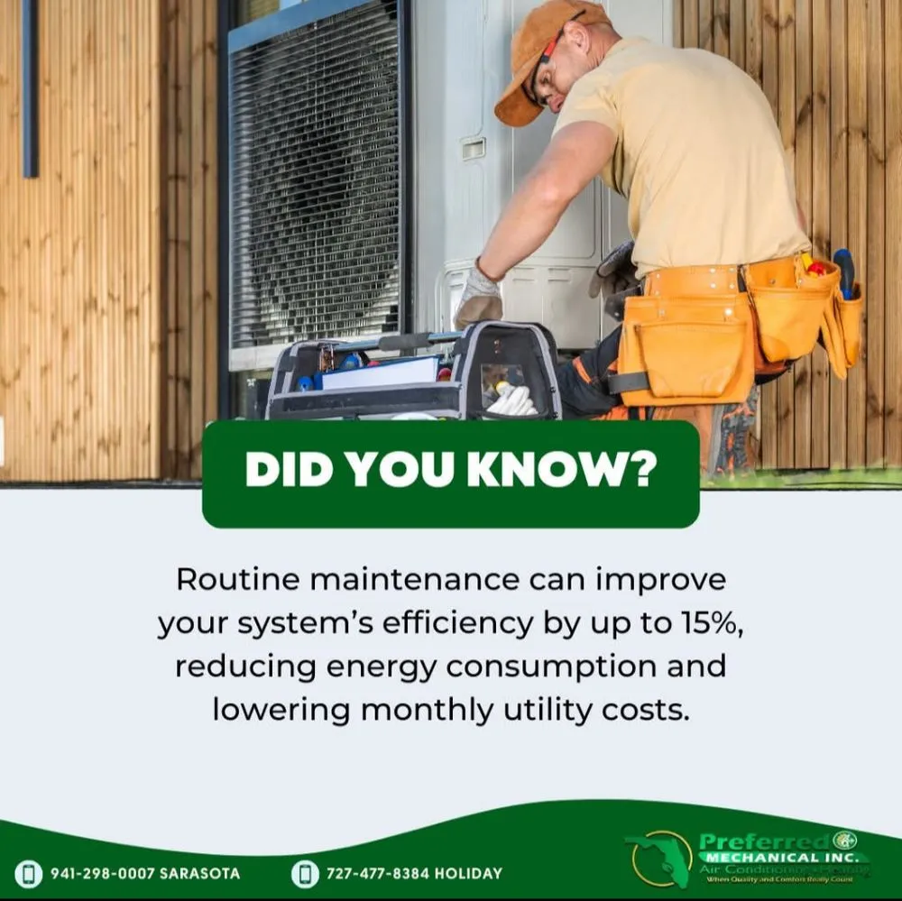 Slide of Preferred Mechanical Air Conditioning