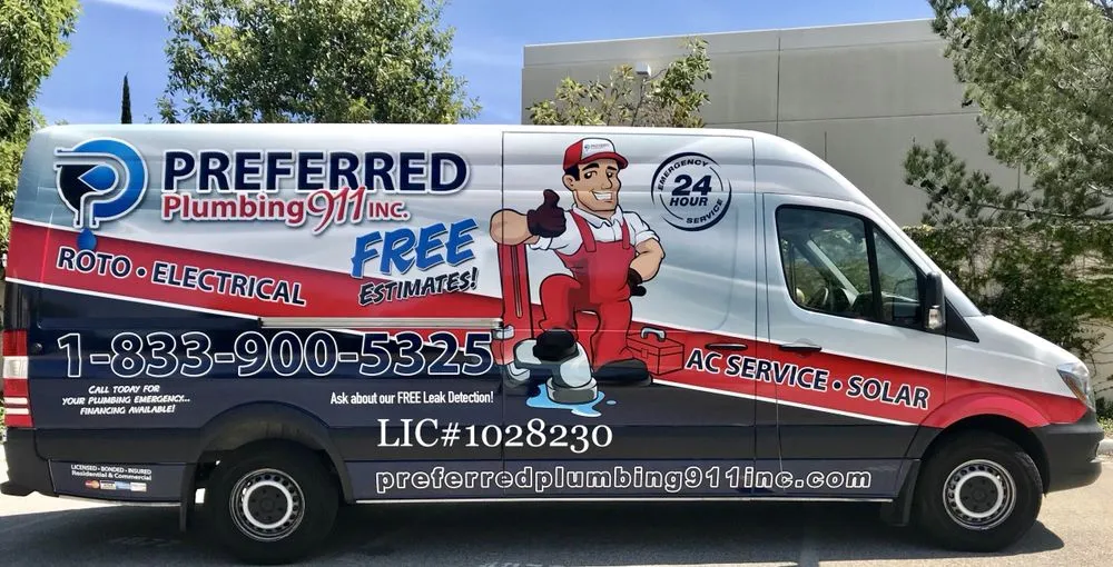 Slide of Preferred Plumbing 911