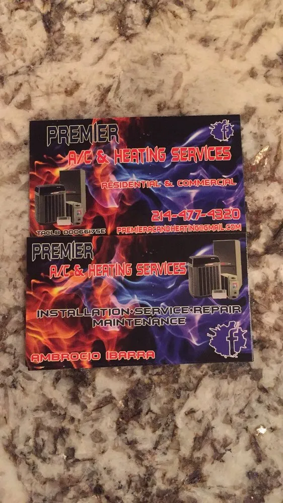 Slide of Premier A/C and Heating Services