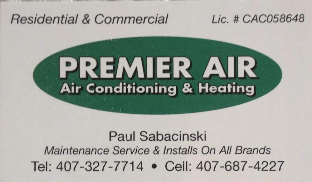 Slide of Premier Air Conditioning and Heating