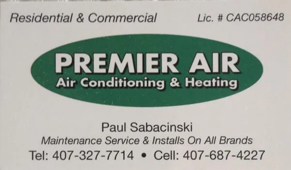 Premier Air Conditioning and Heating