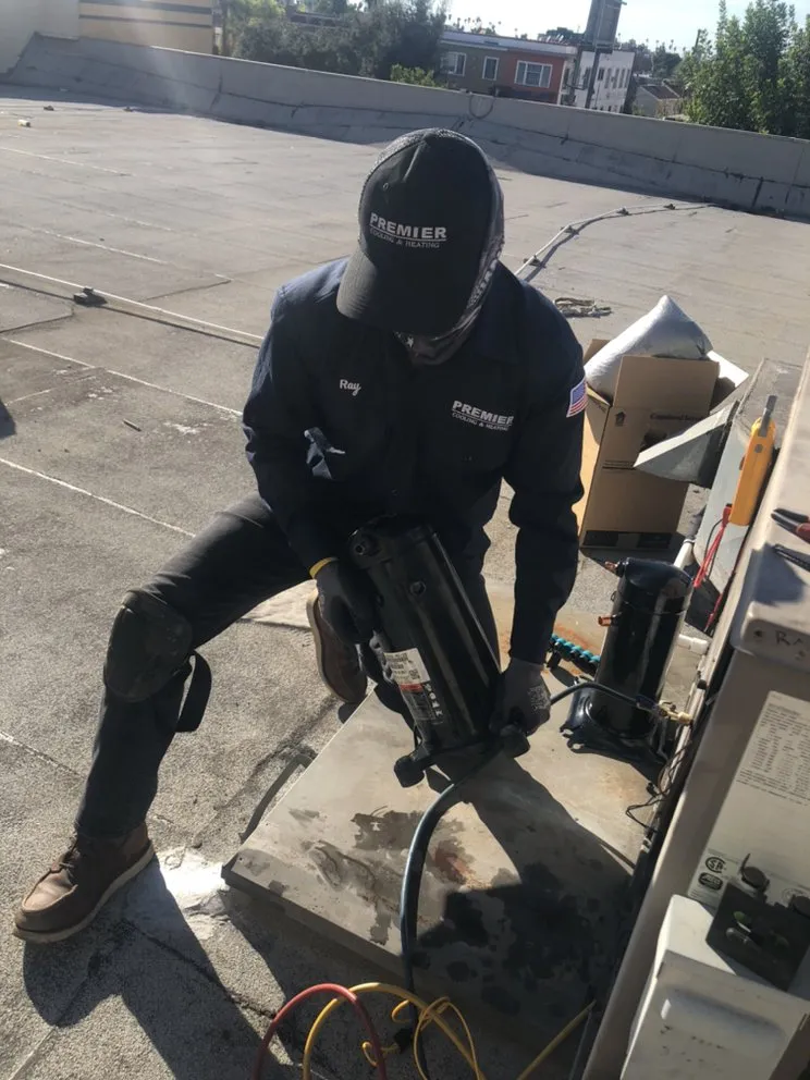 Slide of Premier Cooling and Heating