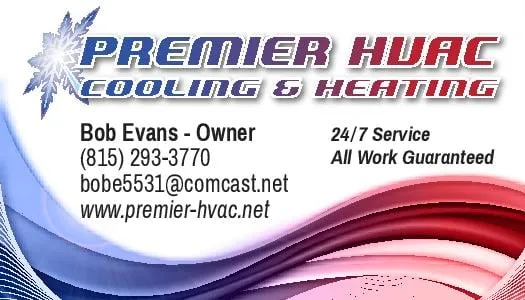 Slide of Premier HVAC Cooling and Heating