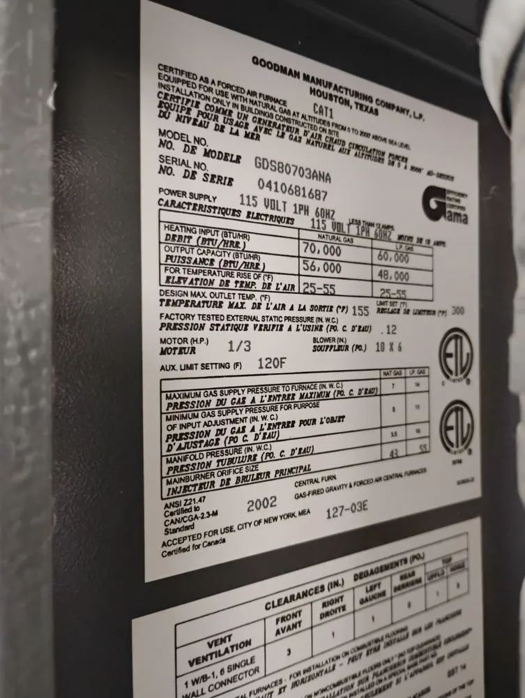 Slide of Premier HVAC