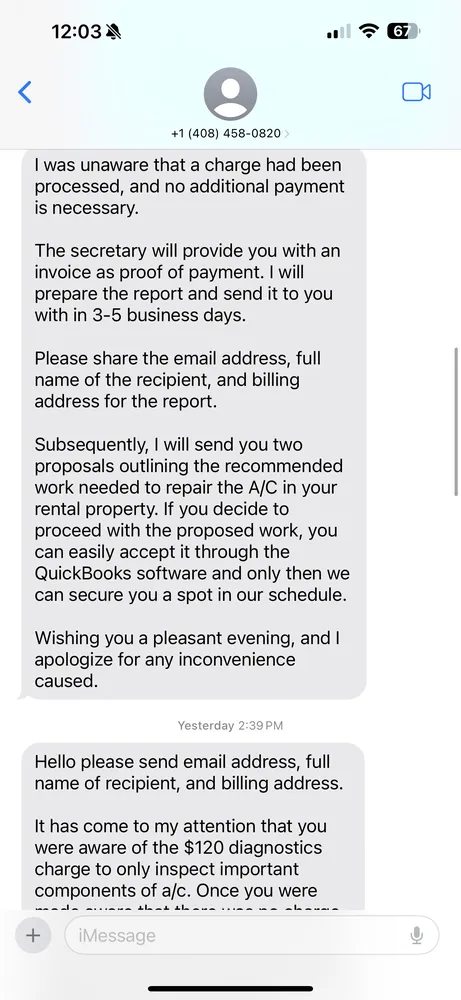 Slide of Premium Heat and Air