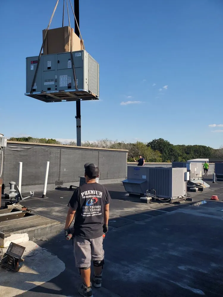 Slide of Premium Heating and Cooling