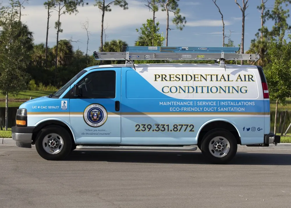 Slide of Presidential Air Conditioning