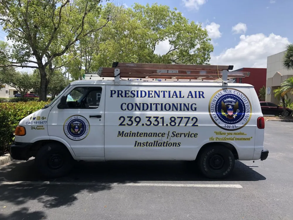 Slide of Presidential Air Conditioning