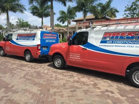 Slide of Prestige Air Conditioning Systems