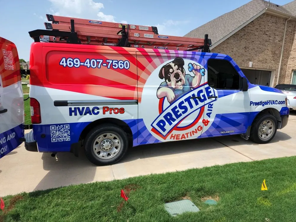 Slide of Prestige Heating & Air