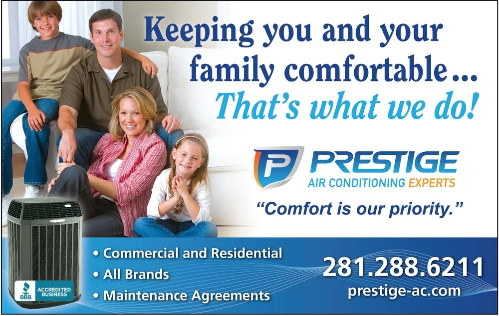 Slide of Prestige Heating and Air Conditioning