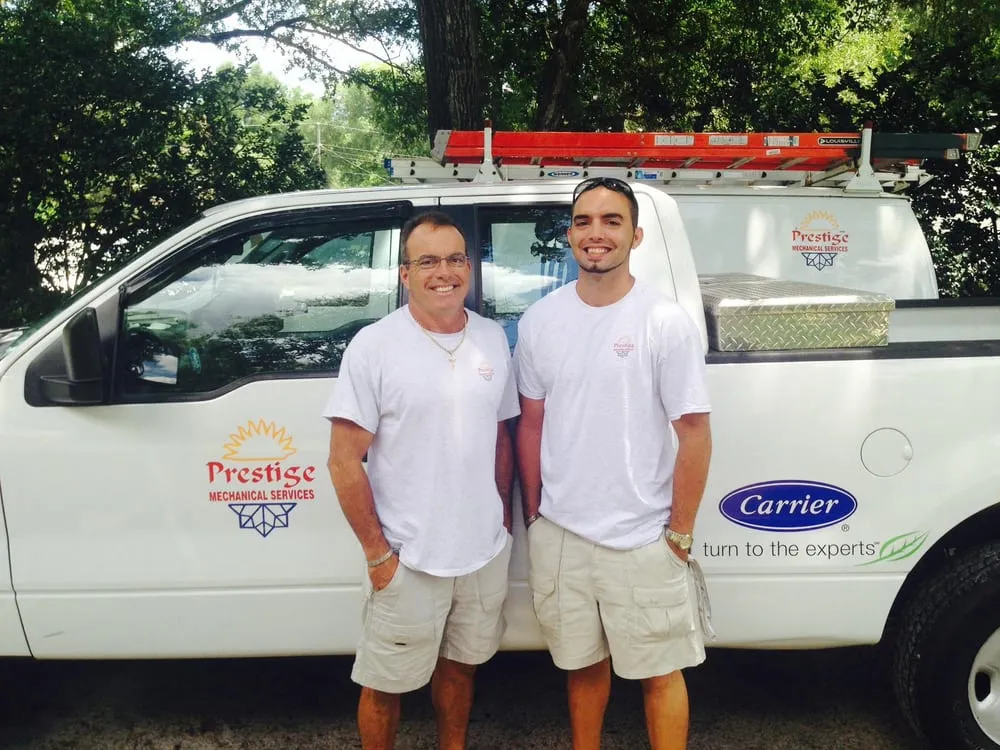 Slide of Prestige Mechanical Services