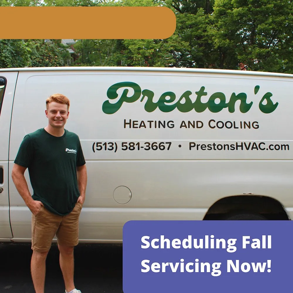 Slide of Preston's Heating and Cooling