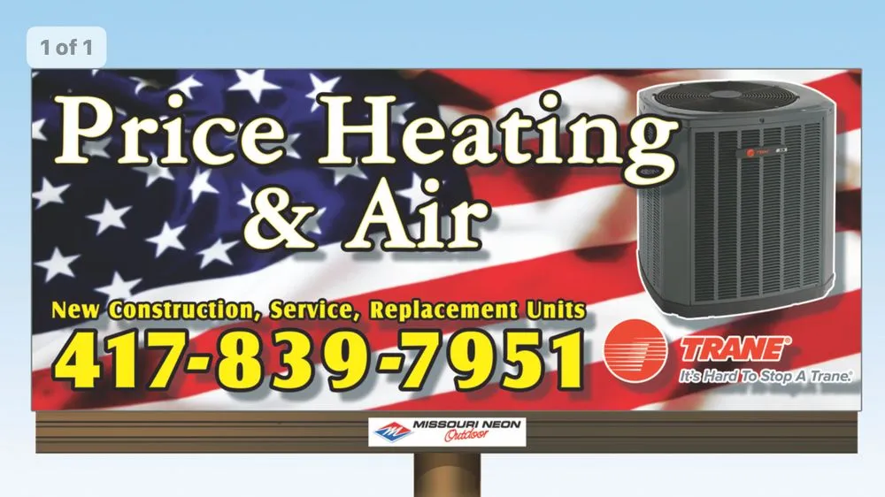Slide of Price Heating & Air