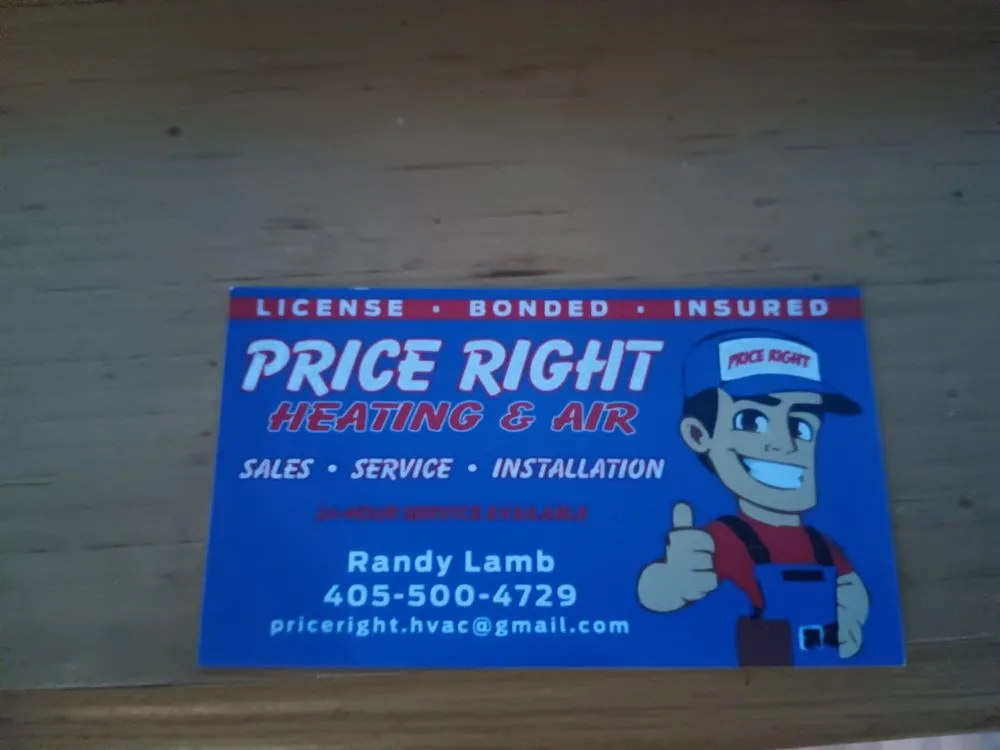 Slide of Price Right Heating & Air