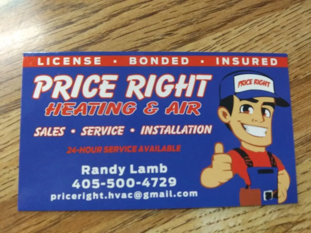 Slide of Price Right Heating & Air