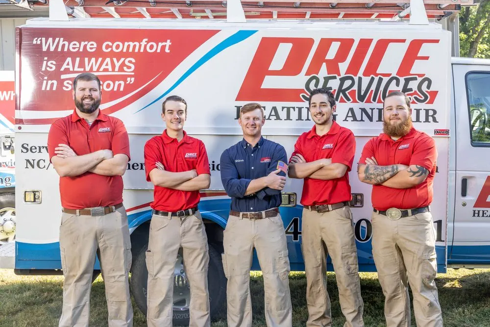 Slide of Price Services Heating & Air