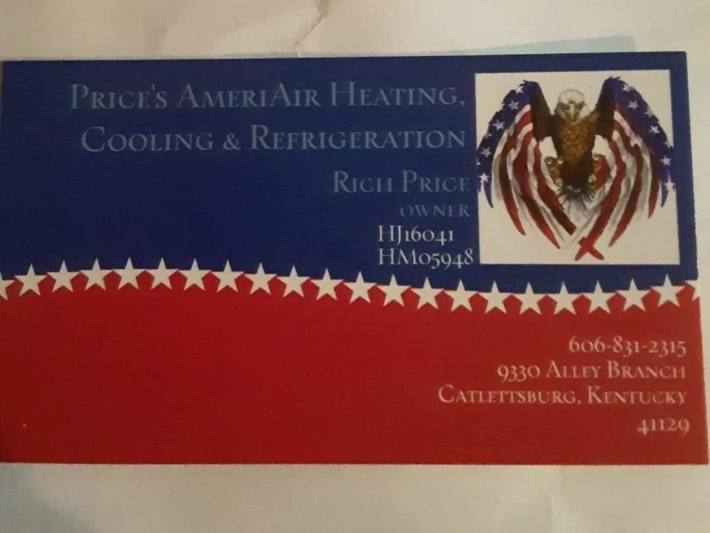 Slide of Price's AmeriAir