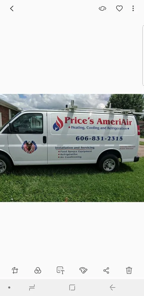 Slide of Price's AmeriAir