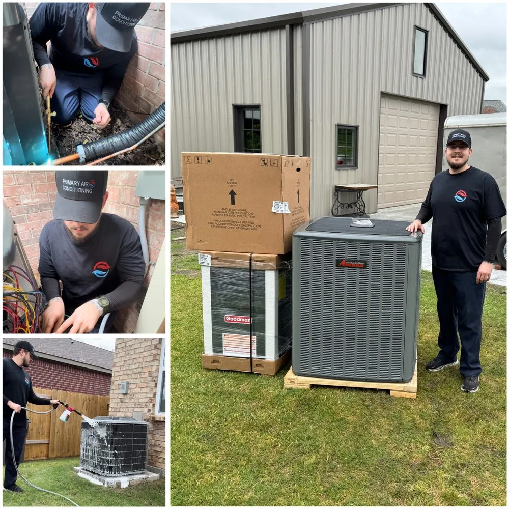 Slide of Primary Air Conditioning & Heating