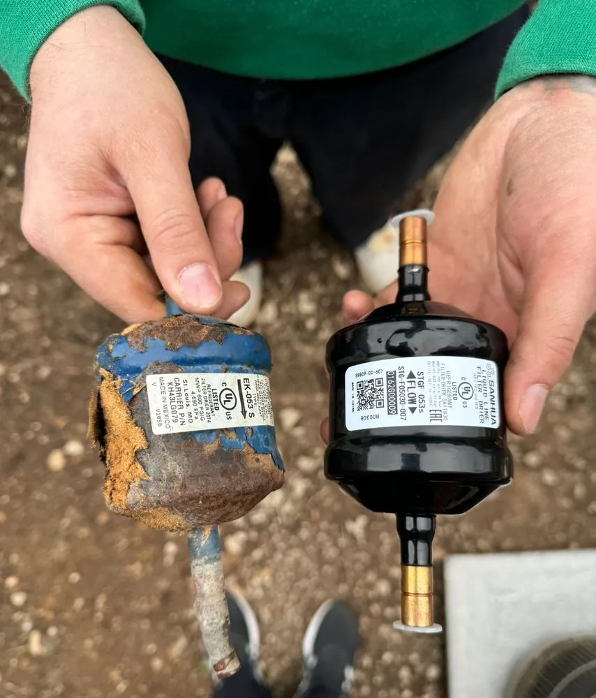 Slide of Primary Air Conditioning & Heating