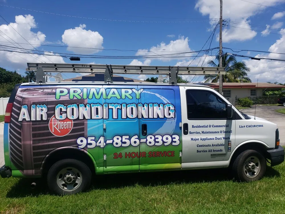 Slide of Primary Air Conditioning