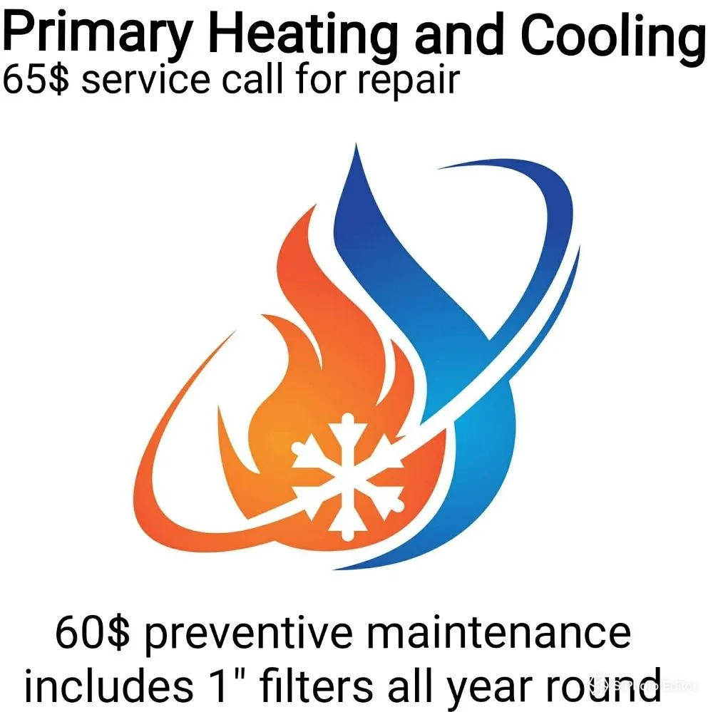 Slide of Primary Heating and Cooling