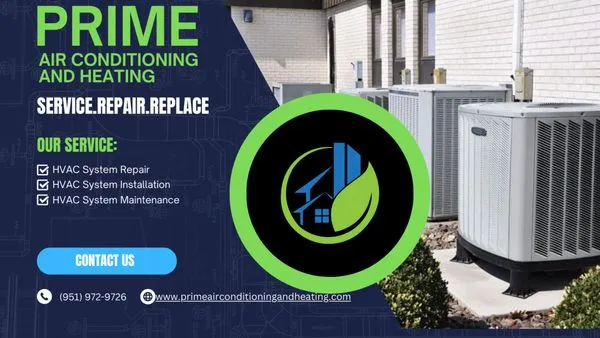 Prime Air Conditioning and Heating Logo