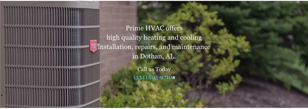 Slide of Prime HVAC