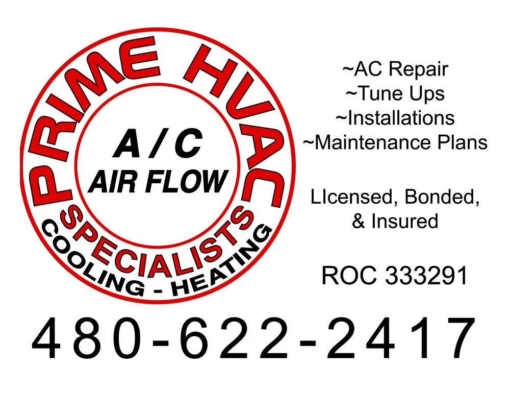 Slide of Prime HVAC
