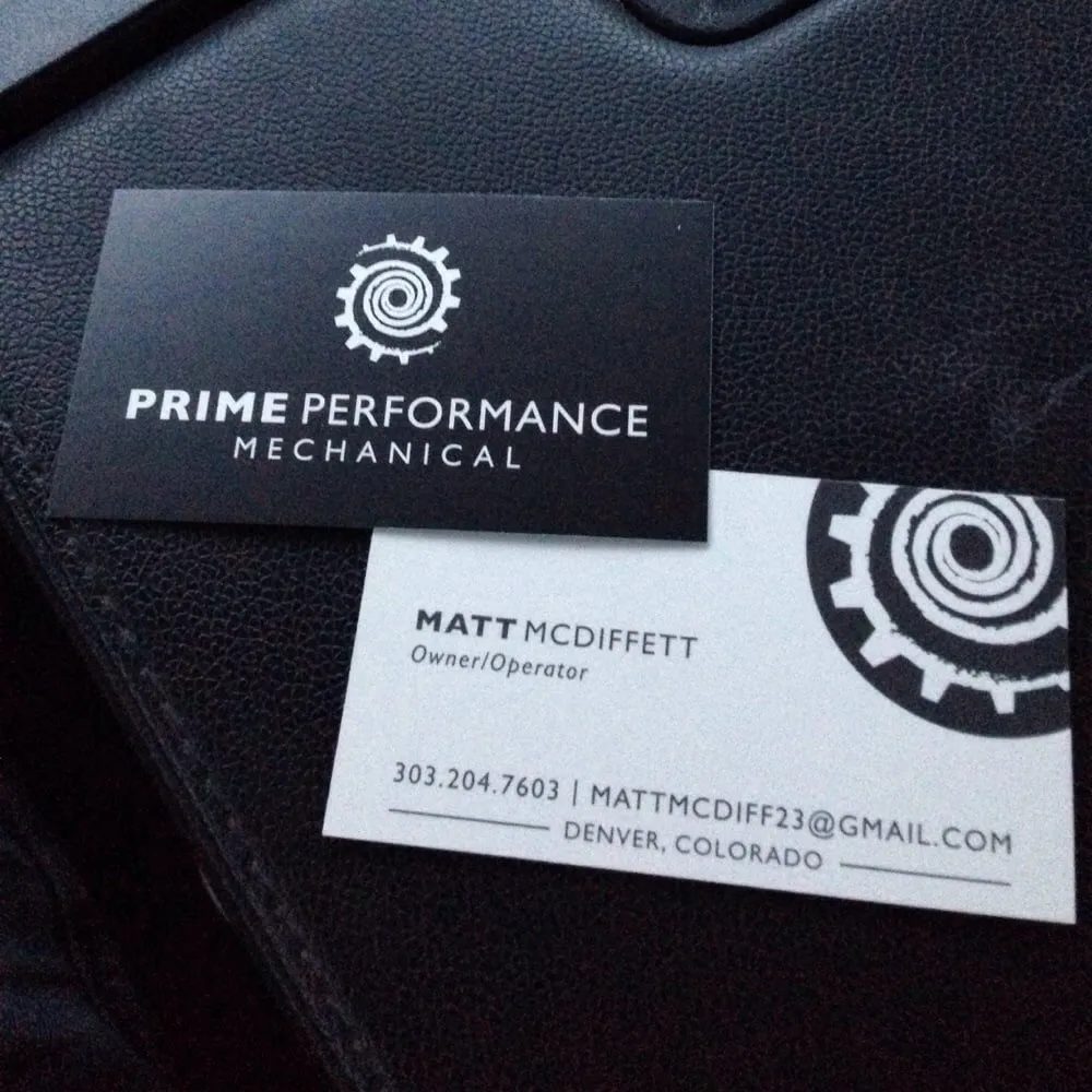 Slide of Prime Performance Mechanical
