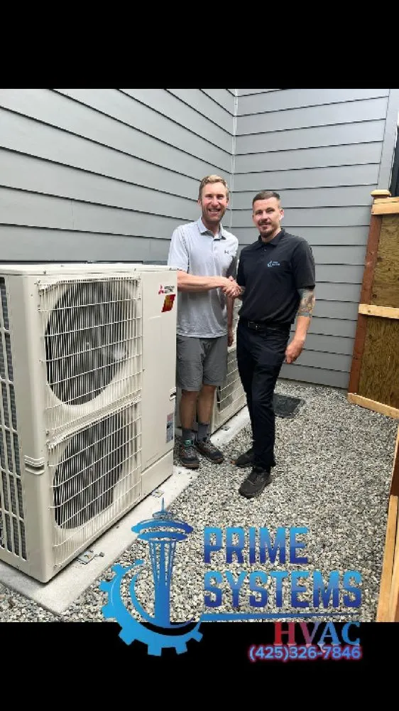 Slide of Prime Systems HVAC LLC