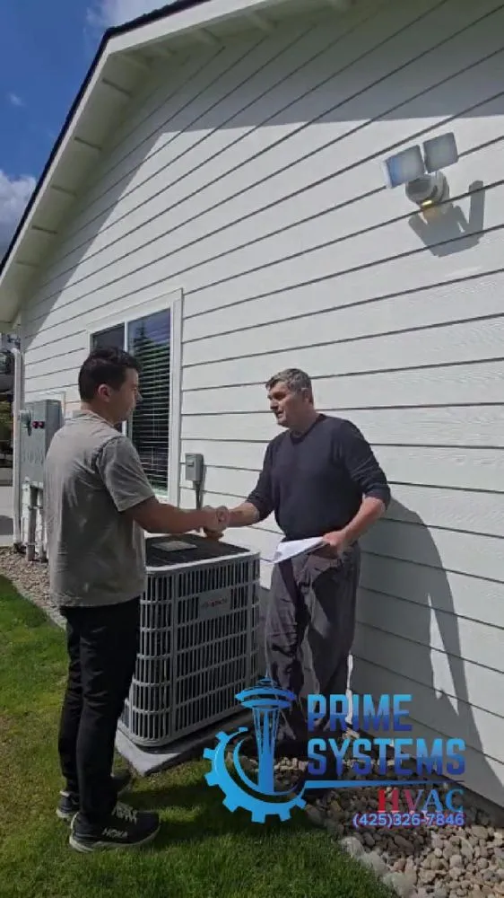 Slide of Prime Systems HVAC LLC