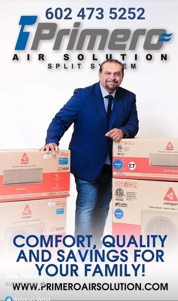 Slide of Primero Air Solution