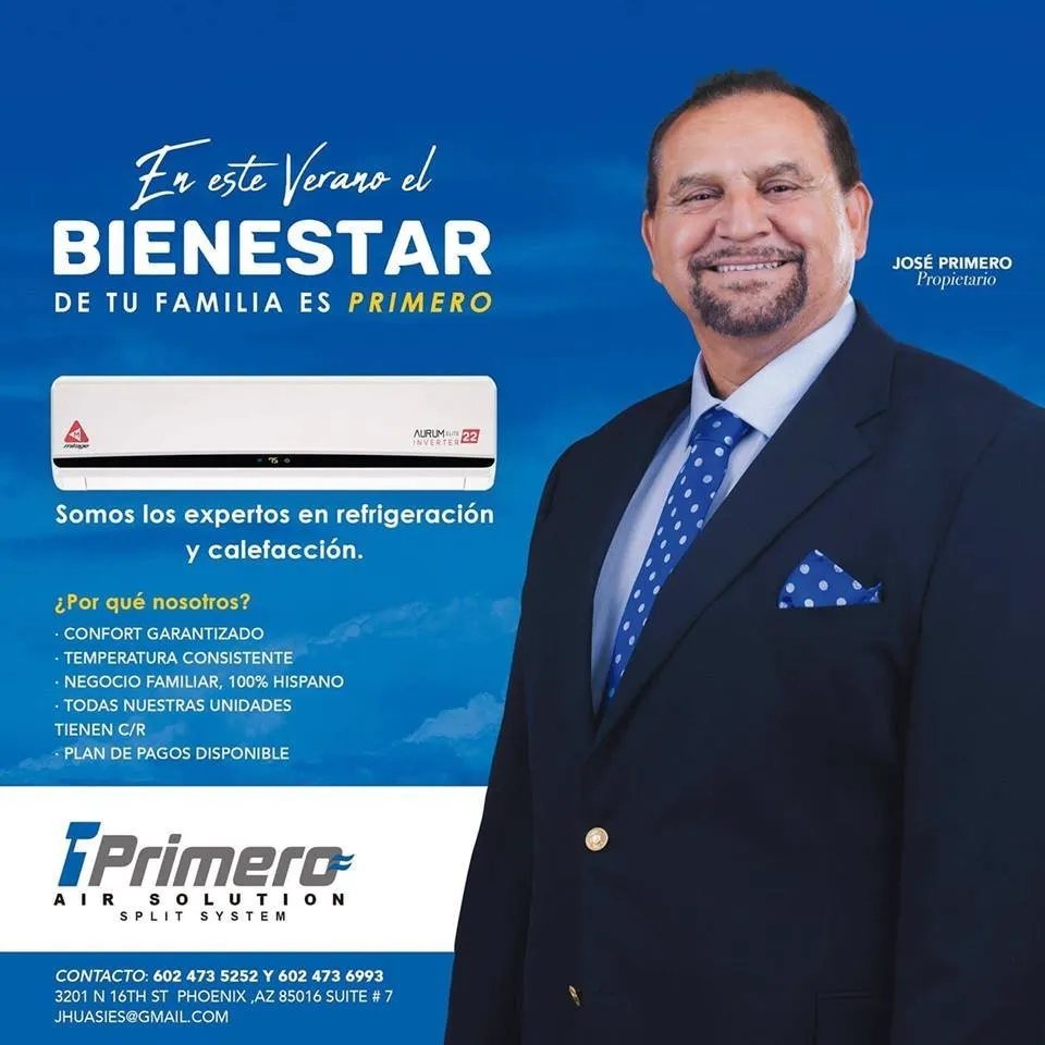 Slide of Primero Air Solution