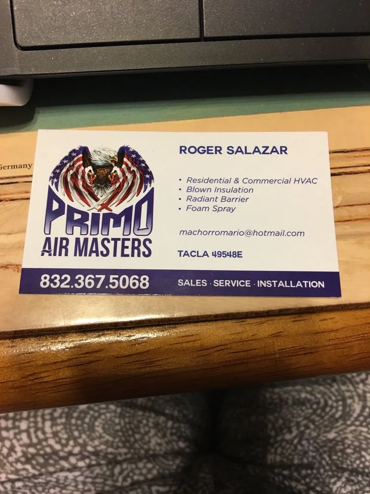 Slide of Primo Air Masters