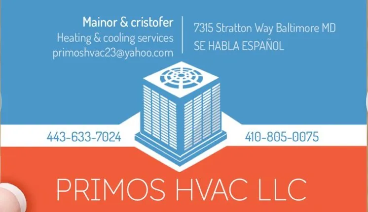Slide of Primo's HVAC
